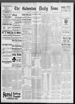 Primary view of object titled 'The Galveston Daily News. (Galveston, Tex.), Vol. 53, No. 197, Ed. 1 Saturday, October 6, 1894'.