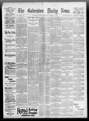 The Galveston Daily News. (Galveston, Tex.), Vol. 51, No. 191, Ed. 1 Saturday, October 1, 1892