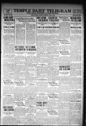Temple Daily Telegram (Temple, Tex.), Vol. 14, No. 212, Ed. 1 Saturday, June 18, 1921