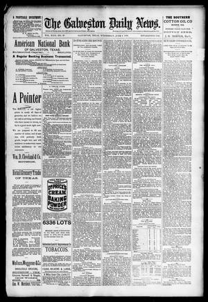 The Galveston Daily News. (Galveston, Tex.), Vol. 49, No. 37, Ed. 1 Wednesday, June 4, 1890