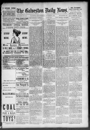 The Galveston Daily News. (Galveston, Tex.), Vol. 48, No. 215, Ed. 1 Thursday, November 28, 1889