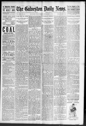 The Galveston Daily News. (Galveston, Tex.), Vol. 49, No. 208, Ed. 1 Monday, November 24, 1890