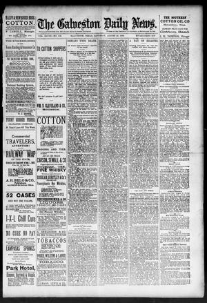 Primary view of object titled 'The Galveston Daily News. (Galveston, Tex.), Vol. 48, No. 119, Ed. 1 Saturday, August 24, 1889'.