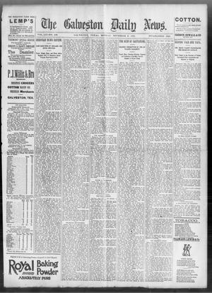 Primary view of object titled 'The Galveston Daily News. (Galveston, Tex.), Vol. 52, No. 228, Ed. 1 Monday, November 6, 1893'.