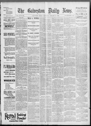 The Galveston Daily News. (Galveston, Tex.), Vol. 51, No. 303, Ed. 1 Saturday, January 21, 1893
