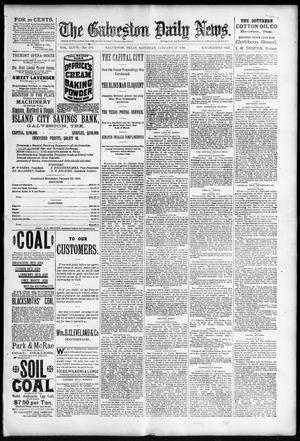 The Galveston Daily News. (Galveston, Tex.), Vol. 48, No. 273, Ed. 1 Saturday, January 25, 1890