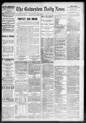 The Galveston Daily News. (Galveston, Tex.), Vol. 46, No. 108, Ed. 1 Friday, August 12, 1887