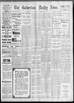The Galveston Daily News. (Galveston, Tex.), Vol. 53, No. 232, Ed. 1 Saturday, November 10, 1894