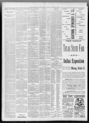 The Galveston Daily News. (Galveston, Tex.), Vol. 51, No. 200, Ed. 1 Monday, October 10, 1892