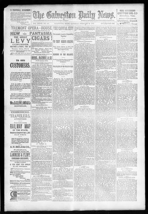 The Galveston Daily News. (Galveston, Tex.), Vol. 48, No. 301, Ed. 1 Saturday, February 22, 1890