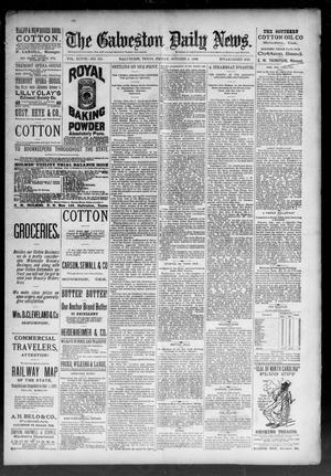 The Galveston Daily News. (Galveston, Tex.), Vol. 48, No. 161, Ed. 1 Friday, October 4, 1889