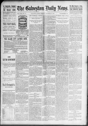 The Galveston Daily News. (Galveston, Tex.), Vol. 49, No. 150, Ed. 1 Friday, September 26, 1890