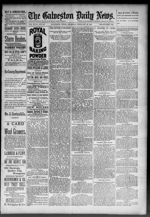 The Galveston Daily News. (Galveston, Tex.), Vol. 47, No. 307, Ed. 1 Thursday, February 28, 1889
