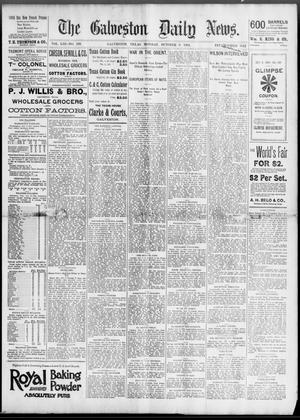 Primary view of object titled 'The Galveston Daily News. (Galveston, Tex.), Vol. 53, No. 199, Ed. 1 Monday, October 8, 1894'.