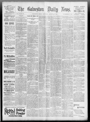 The Galveston Daily News. (Galveston, Tex.), Vol. 51, No. 156, Ed. 1 Saturday, August 27, 1892