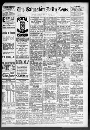 Primary view of object titled 'The Galveston Daily News. (Galveston, Tex.), Vol. 46, No. 94, Ed. 1 Friday, July 29, 1887'.