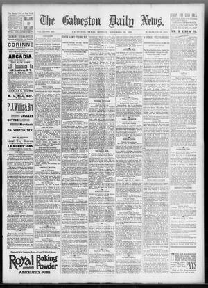 The Galveston Daily News. (Galveston, Tex.), Vol. 51, No. 249, Ed. 1 Monday, November 28, 1892