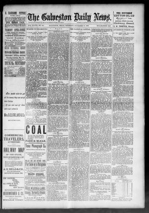 The Galveston Daily News. (Galveston, Tex.), Vol. 48, No. 201, Ed. 1 Thursday, November 14, 1889