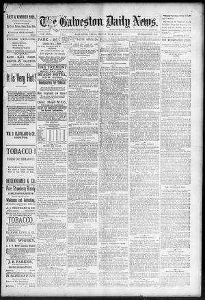 The Galveston Daily News. (Galveston, Tex.), Vol. 47, No. 86, Ed. 1 Friday, July 20, 1888