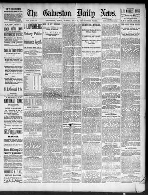 Primary view of object titled 'The Galveston Daily News. (Galveston, Tex.), Vol. 50, No. 124, Ed. 1 Sunday, July 26, 1891'.