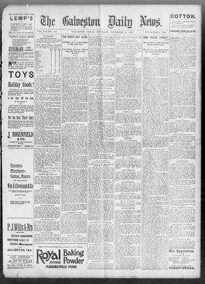 Primary view of object titled 'The Galveston Daily News. (Galveston, Tex.), Vol. 52, No. 252, Ed. 1 Thursday, November 30, 1893'.