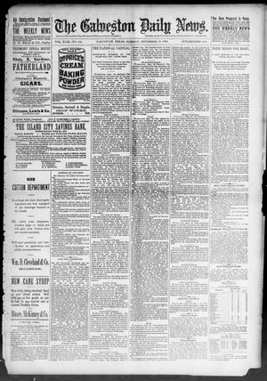 The Galveston Daily News. (Galveston, Tex.), Vol. 49, No. 154, Ed. 1 Tuesday, September 30, 1890
