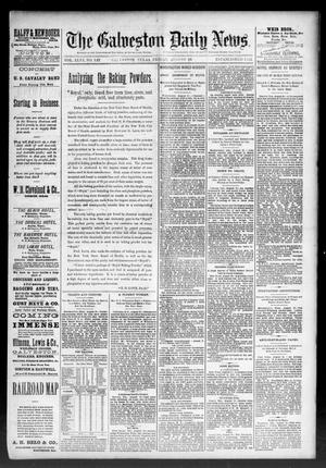 The Galveston Daily News. (Galveston, Tex.), Vol. 46, No. 122, Ed. 1 Friday, August 26, 1887