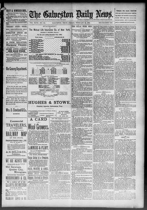 The Galveston Daily News. (Galveston, Tex.), Vol. 47, No. 301, Ed. 1 Friday, February 22, 1889