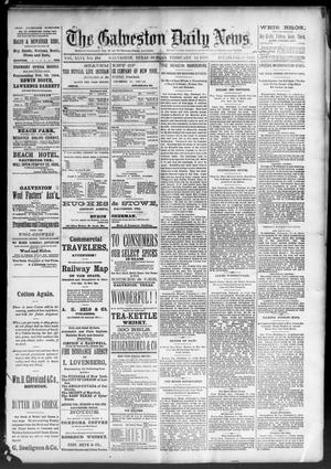 The Galveston Daily News. (Galveston, Tex.), Vol. 46, No. 292, Ed. 1 Sunday, February 12, 1888