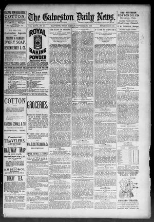 The Galveston Daily News. (Galveston, Tex.), Vol. 48, No. 151, Ed. 1 Tuesday, September 24, 1889