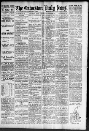 The Galveston Daily News. (Galveston, Tex.), Vol. 49, No. 197, Ed. 1 Wednesday, November 12, 1890