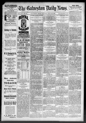 The Galveston Daily News. (Galveston, Tex.), Vol. 46, No. 88, Ed. 1 Saturday, July 23, 1887