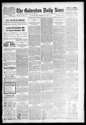 The Galveston Daily News. (Galveston, Tex.), Vol. 48, No. 340, Ed. 1 Wednesday, April 2, 1890