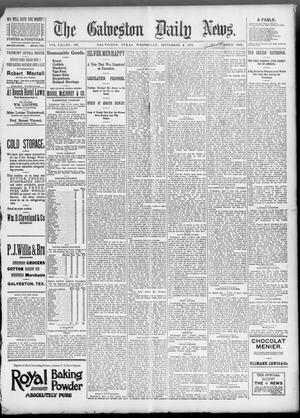 Primary view of object titled 'The Galveston Daily News. (Galveston, Tex.), Vol. 52, No. 167, Ed. 1 Wednesday, September 6, 1893'.