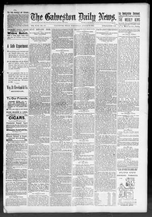The Galveston Daily News. (Galveston, Tex.), Vol. 49, No. 113, Ed. 1 Wednesday, August 20, 1890