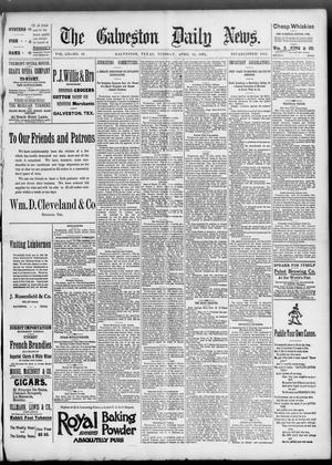 The Galveston Daily News. (Galveston, Tex.), Vol. 52, No. 18, Ed. 1 Tuesday, April 11, 1893
