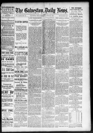 The Galveston Daily News. (Galveston, Tex.), Vol. 48, No. 117, Ed. 1 Thursday, August 22, 1889