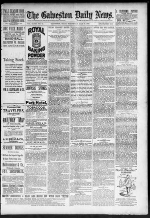 The Galveston Daily News. (Galveston, Tex.), Vol. 48, No. 74, Ed. 1 Wednesday, July 10, 1889