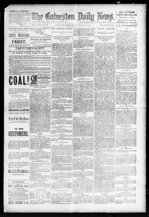 Primary view of object titled 'The Galveston Daily News. (Galveston, Tex.), Vol. 48, No. 311, Ed. 1 Tuesday, March 4, 1890'.
