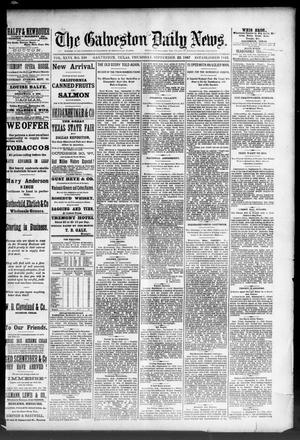 The Galveston Daily News. (Galveston, Tex.), Vol. 46, No. 149, Ed. 1 Thursday, September 22, 1887