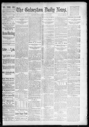 Primary view of object titled 'The Galveston Daily News. (Galveston, Tex.), Vol. 47, No. 9, Ed. 1 Saturday, May 5, 1888'.