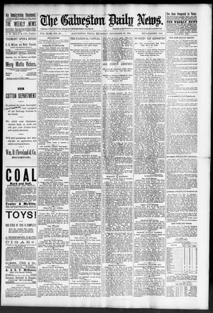 The Galveston Daily News. (Galveston, Tex.), Vol. 49, No. 211, Ed. 1 Thursday, November 27, 1890