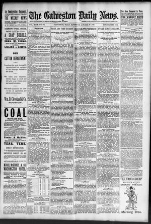 The Galveston Daily News. (Galveston, Tex.), Vol. 49, No. 179, Ed. 1 Saturday, October 25, 1890