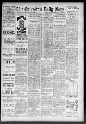 The Galveston Daily News. (Galveston, Tex.), Vol. 48, No. 167, Ed. 1 Thursday, October 10, 1889
