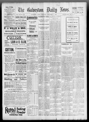 The Galveston Daily News. (Galveston, Tex.), Vol. 53, No. 223, Ed. 1 Thursday, November 1, 1894