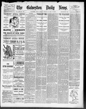 The Galveston Daily News. (Galveston, Tex.), Vol. 49, No. 298, Ed. 1 Sunday, February 22, 1891