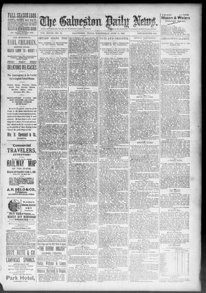 The Galveston Daily News. (Galveston, Tex.), Vol. 48, No. 53, Ed. 1 Wednesday, June 19, 1889