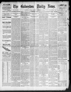 Primary view of object titled 'The Galveston Daily News. (Galveston, Tex.), Vol. 50, No. 182, Ed. 1 Tuesday, September 22, 1891'.