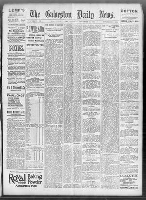 The Galveston Daily News. (Galveston, Tex.), Vol. 52, No. 233, Ed. 1 Saturday, November 11, 1893
