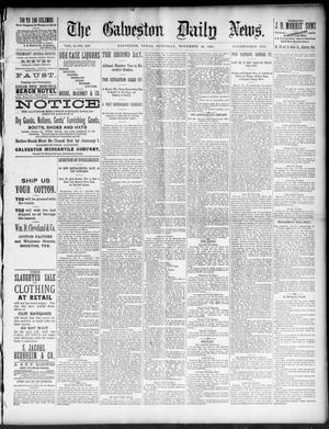 The Galveston Daily News. (Galveston, Tex.), Vol. 50, No. 249, Ed. 1 Saturday, November 28, 1891